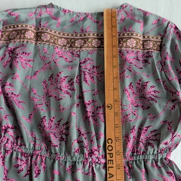 NWT Karma Highway Maxi Boho Long Sleeve Dress Women's Size OS - Picture 8 of 10